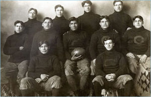 Carlisle Indian School football team 1907 starting lineup